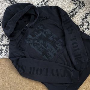 Taylor Swift The Eras Tour US Dates Black Hoodie